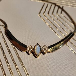 Vintage Avon Opal Collar Necklace
